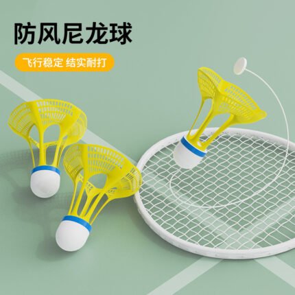 Indoor Batminton Self Trainer Set With Premium Bat