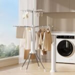 Multi-Layer Foldable Clothes Drying Rack - Image 3